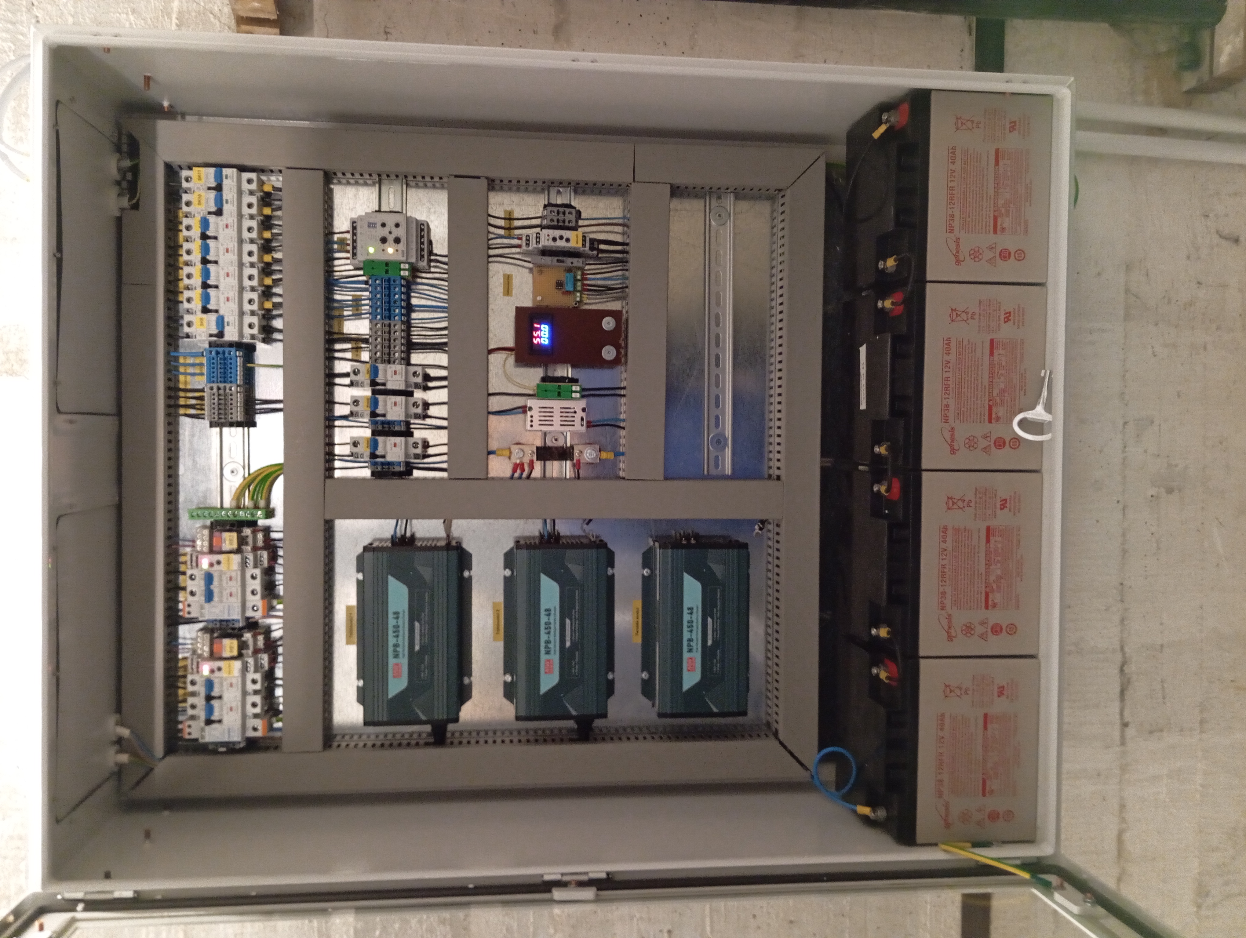 48VDC Backup sistem