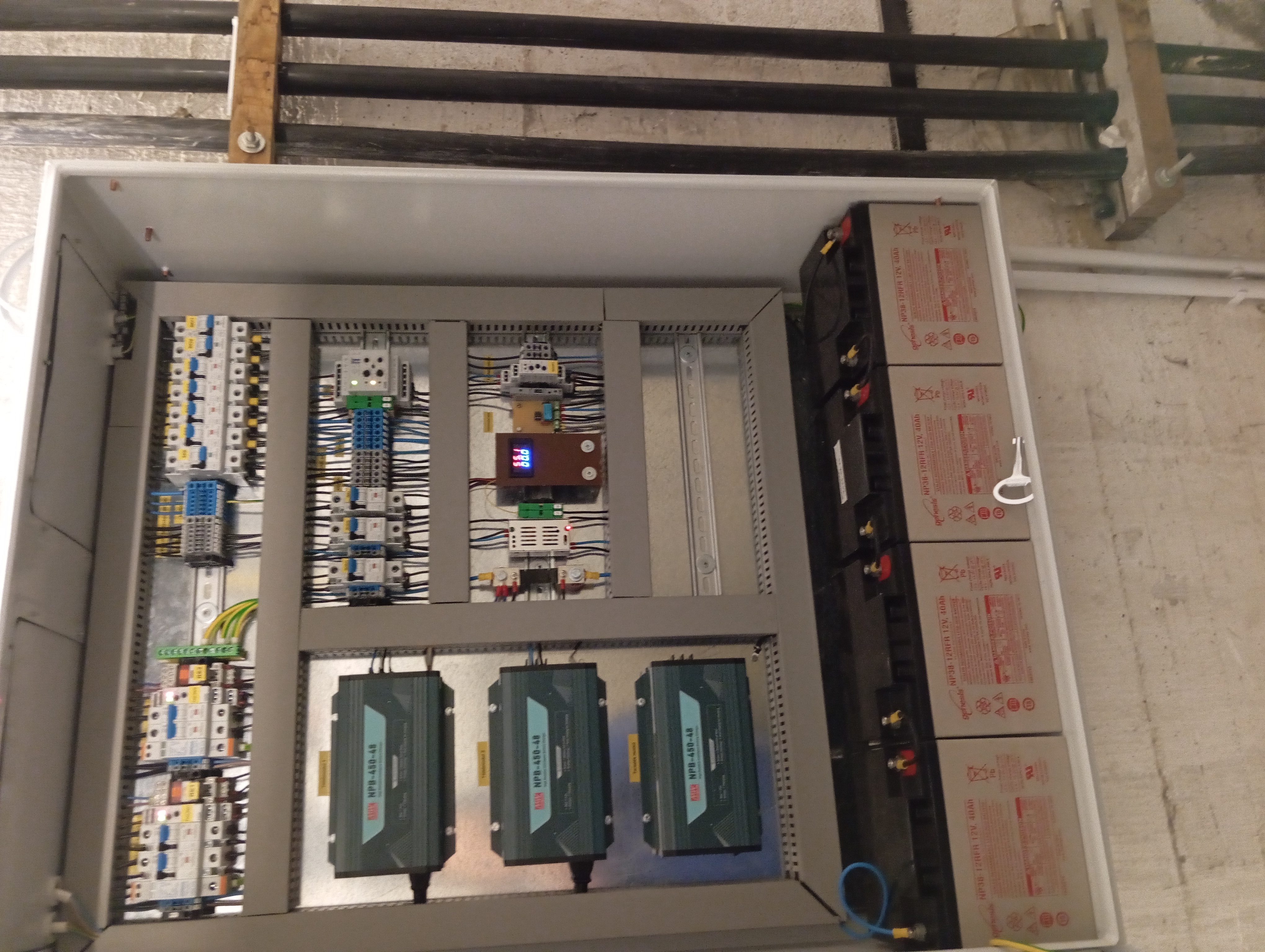 48VDC Backup sistem